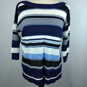 White house black market sweater lightweight sz M